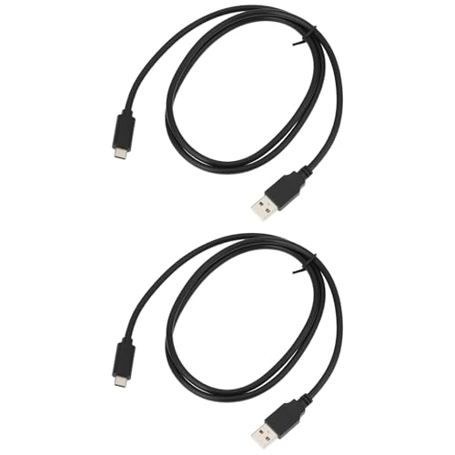 eMagTech 2pcs USB 2.0 Type A Male to Type C Male Charging Cable Compatible with ELGATO Game Play Capture HD60S Recorder 3 1M