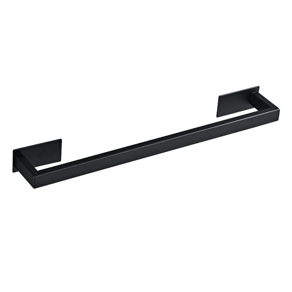 gancho para toallas, Juego de accesorios baño con acabado cepillado, sin necesidad taladrar, adhesivo, ganchos for toalla y portarrollos. Incluye soporte for papel higiénico(B Single Shot)