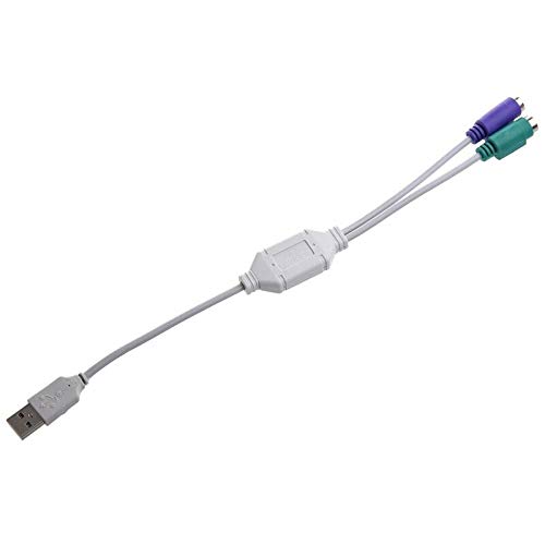 BIG BOOM® 0.5m USB to Dual PS2 Converter Cable X2Q6 : Amazon.in ...