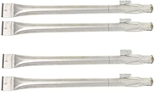 Grill Parts Zone Replacement Stainless Steel Burner for DGE486BNP-D, DGE486BNP, DGE486BSP-D, DGE486BSP, DGE486GSP-D, DGE486GSP, DGE486SSP-D, DGF486CSP-D Gas Models - 4PK