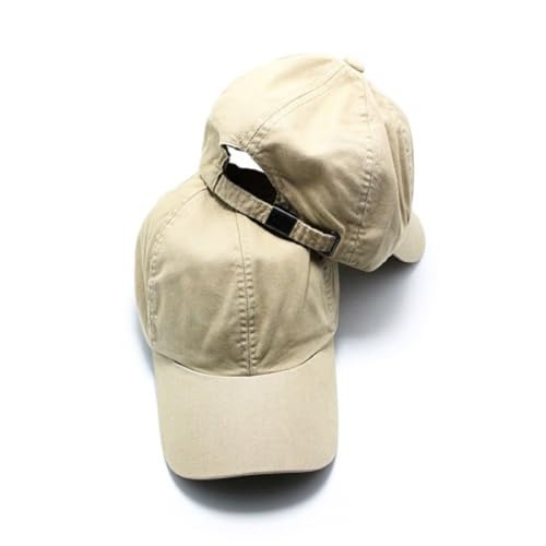 Boné Básico Liso Unissex Ajustável Aba Curva (Creme)