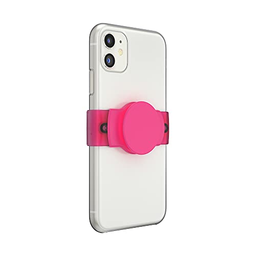 Ajustável Popsockets Stretch Neon Pink Npnp Suporte Celular Popsocket Pop socket Original Usa Clip