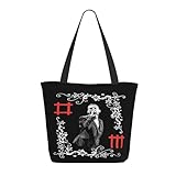 GLOPANTE De&PE & Che Band Damen Mode Musik Multi-Sided Tote Bag Shopping und Reise Schultertasche Geschenk für Geburtstag Lehrer Tag, T-22, Einheitsgröße