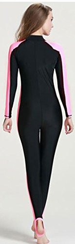 YEESAM One Piece Swimsuits for Women Full Coverage Long Sleeve Tummy Control3