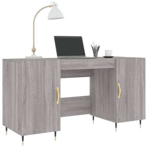 Bureau gain de place 140 cm pour optimiser un petit espace de télétravail