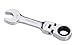 Sunex 992514 7/16-Inch Stubby Flex Head V-Groove Combination Ratcheting Wrench