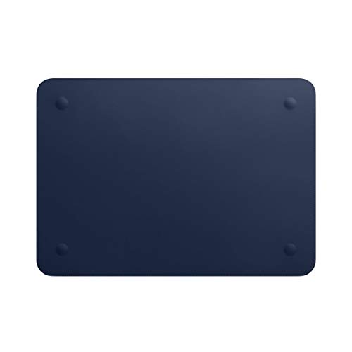 Image of Apple Leather Sleeve (for 15-inch MacBook Pro) - Midnight Blue