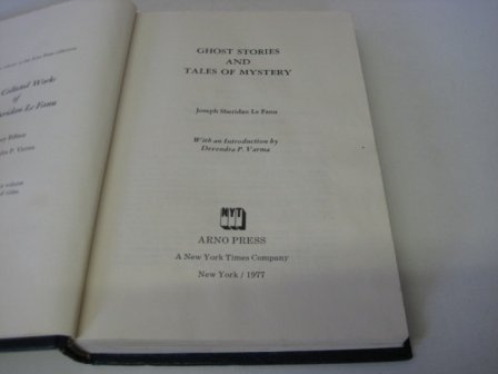 Ghost Stories and Tales of Mystery (His the Col... 0405092547 Book Cover