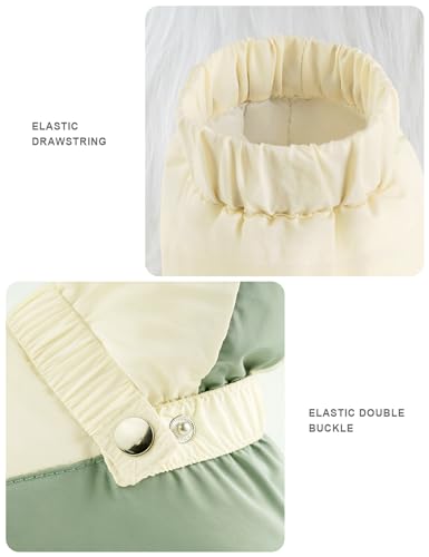 Daydance Ballet Warm up Booties Dance Slippers for Big Kid, Women4