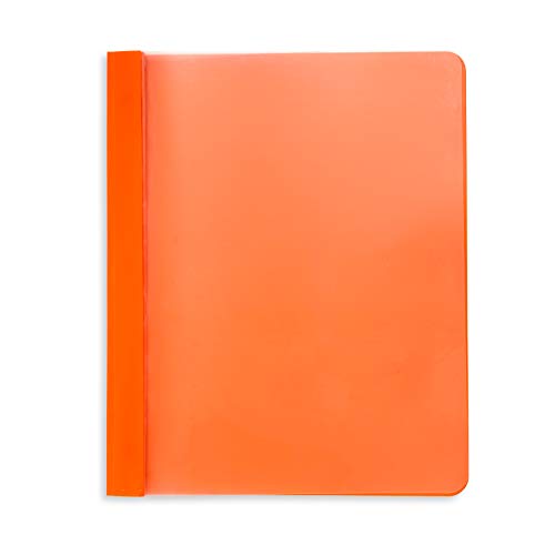 Blue Summit Supplies Assorted Color Plastic Report Covers with Prongs