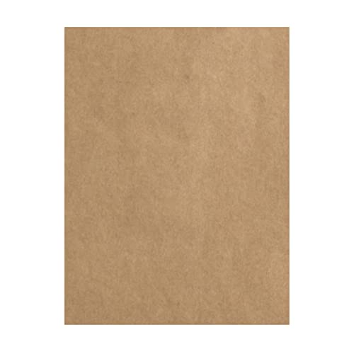 Florence Pappe zum Basteln - A4-2 mm Dicker Kraft Board- 50 Stück Bastelkarton - Kraft Braun - zum Buchbinden, Scrapbooking und Journaling, Kraftbraun