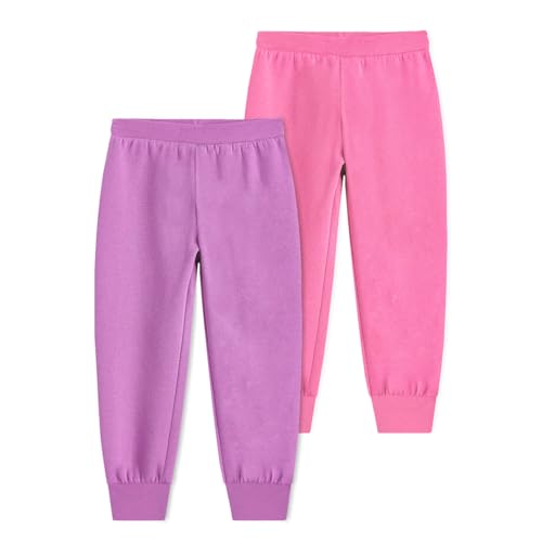 Image of Trampoline Kids Cotton Blend Trackpants Pack of 2 with Drawstrings & Ribbed Cuffs | Vibrant Printed Joggers for Boys & Girls | Soft Waistband & Side Pockets | Everyday Comfy Wear