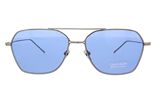 Calvin Klein Women's Ck18112s Sunglasses, Dark Gunmetal, Standard - Image 2
