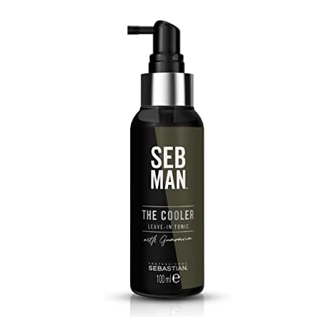 SEB MAN THE COOLER - leave-in Hair Tonic mit Guarana-Extrakt - Haarwasser mit stimulierendem Effekt durch Menthol - für erfrischte Kopfhaut und texturiertes Haar - 100 ml Cover