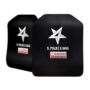 Yes4All Weight Vest Plate 5.75/8.75/14/ 19.75LB Pairs, Weight plate with Curved Ergonomic Design for Running, Heavy Workout