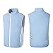 SADWF Gilet Refroidissement, Ventilateur Gilet Travail Combinaison Refroidissement Travail Coup Chaleur Haute Température USB Charge Gilet Glace Vêtements de Protection D'été Froid Anti-Chaleur