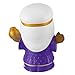 Replacement Part for Fisher-Price Little People Nativity Set - HMX70 ~ Wiseman Wearing a Purple Robe Carrying a Gift for Baby Jesus ~ Works Well with All Little People Sets!