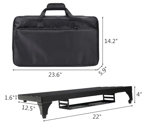 Professional Guitar Pedalboard with Case