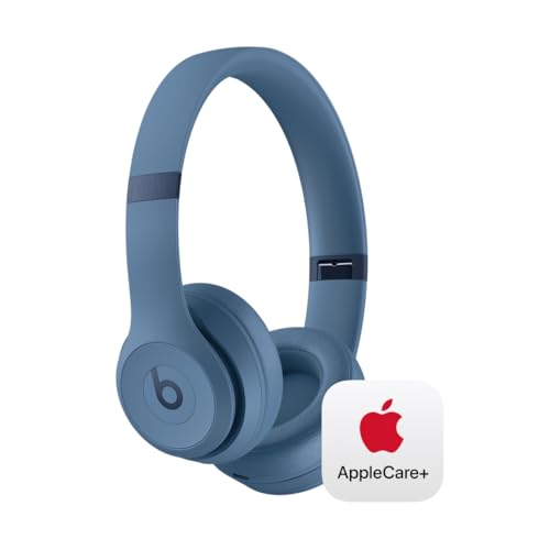 Image of Beats Solo4 with AppleCare+ for Headphones (2 Years) - Slate Blue