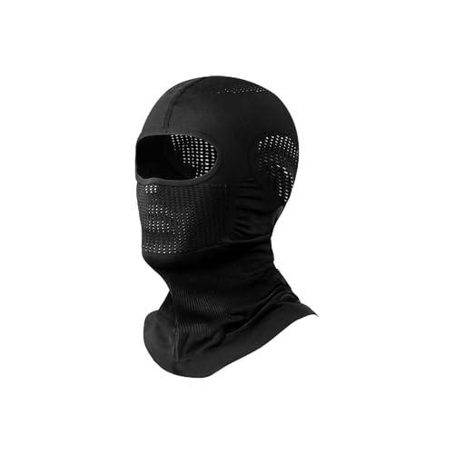 Pasamontañas Deportivos del Tipo Delgado para Hombre y Mujer: Multifuncionales, Transpirables y Protección UV para Bicicleta, Motocicleta y Otras Actividades Al Aire Libre en Verano