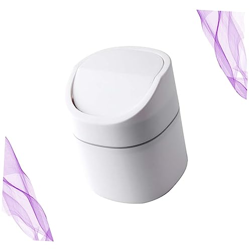 Papelera de Escritorio Compacta MAGICLULU Blanca miniatura 6
