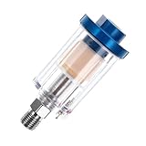 Baluue Filtro Separatore Acqua Olio per Compressore Aria Accessorio in Materiale Resistente Trappola Polvere e Olio per Spruzzo Verniciatura Professionale