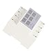 ZAWELIYO 3 Phase DIN Rail Voltmeter Voltage and Current Protector Digital Display 3 Phase Voltage Monitoring Sequence Relay AC 390‑500V (63A)