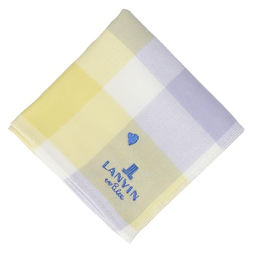 LANVIN en Bleu(ランバンオンブルー) タオルハンカチ レディース ハンカチタオル ハンドタオル 17406029 女性 17406029C イエロー[C]