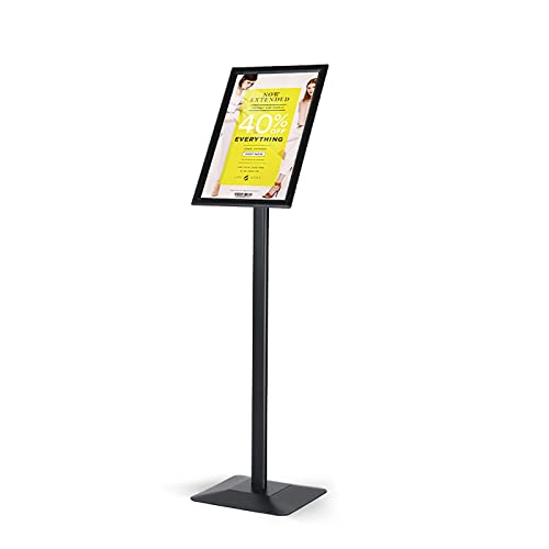 Porte-Affiches sur Pied Réglable A3 Noir pour Plan de Table - 2