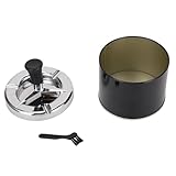 RASTKY Cestino Gettacarte Rotondo da Tavolo, Mini Cestino da Tavolo, Robusto e Staccabile,...