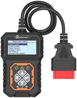 OBD2 Scanner Car Code Reader for Universal Car CAN Diagnostic for All OBD II Protocol Cars, Police Scanner, Automotive Tools, Snap on Tools, Mechanic Tools, Engine Fault Reader Since 1996
