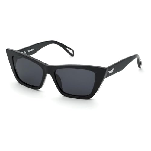 ZADIG&VOLTAIRE SZV419V Gafas, Shiny Black, 55/16/140 para Mujer