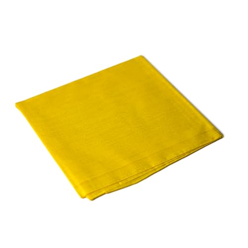 Image of Hem Aradhana Yellow Pooja Cloth for Mandir| >25 Meters | Red Mandir Cloth, Premium Temple Cloth for Spiritual Ceremonies, Ideal for Home and Temple Use, Enhance Your Sacred Space