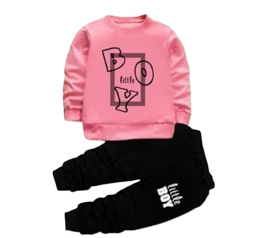 Image of Unisex Baby Long Sleeve Little Boy Parent Top Bottom Clothing Set for Summer Comfort Casual Daily Outfit