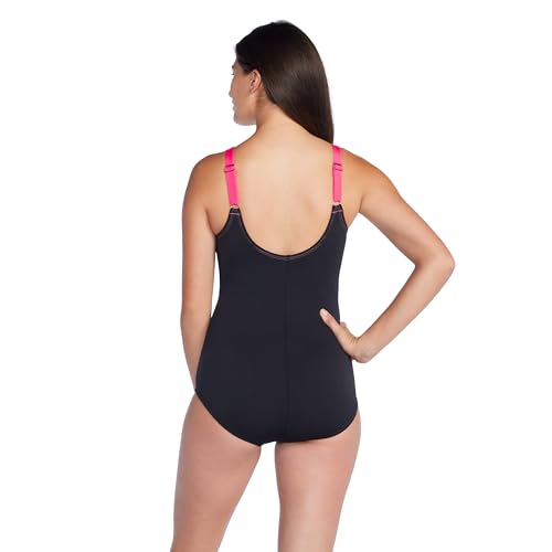 Speedo Women's Swimsuit One Piece Sweetheart Moderate Cut3