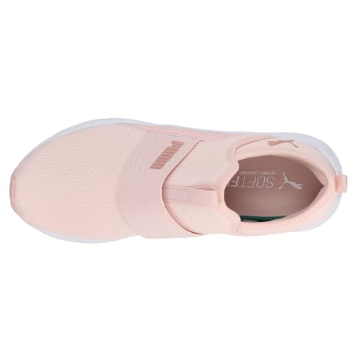 PUMA Puma Women's SOFTRIDE Rift Slip On Running Shoe, Lotus-Rose Gold, 6.5