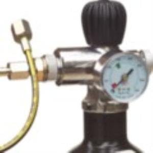 MDE 300 Bar 3Ltr Charging Cylinder Gun Valve Gauge Bleed