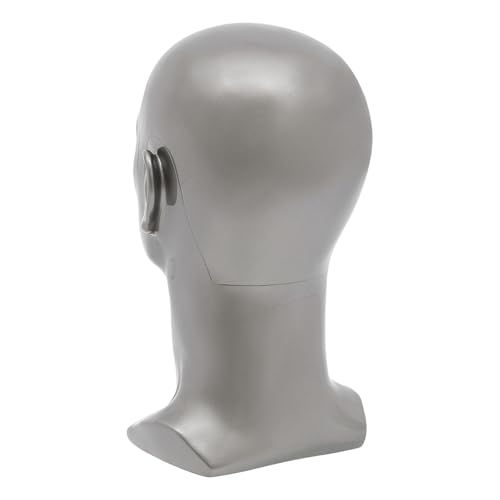 Modèle de tête masculin de 50 cm pour exposer perruques et casques
