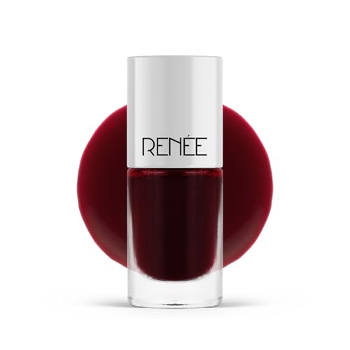 RENEE Tip Tip Water Tint – Cherry Whirl, Stain for Lip & Cheeks, Long Lasting, Lightweight Soft Tint, Matte Dewy Effect Finish, Natural Flushed Look, Vitamin C & Hyaluronic Acid, 5ml