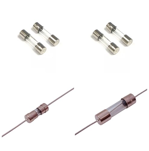 Fusible en verre de précision 1.5A bleu avec fil axial pour électronique