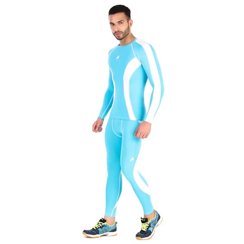 Image of ReDesign Apparels Men's Polyester Compression Tshirt for Gym, Running, Cycling, Yoga & All Sports