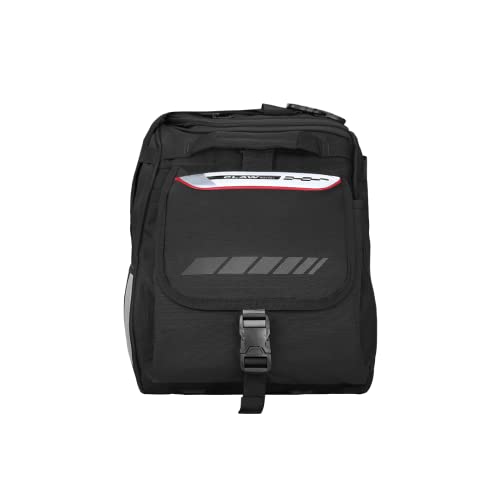 ViaTerra Claw Mini Motorcycle Tail Bag (48L, Black) Free Outer Rain/Dust Cove...