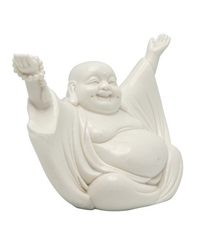 Estatua de Porcelana Buddha Alegre miniatura 2