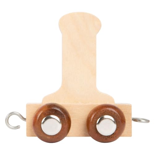 Lettre I en bois Small Foot train de lettres pour circuit de jeu