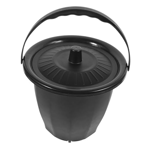 FRCOLOR Unisex Urinal for Potty Training Mens Urinal Lid Plastic Chamber Pot for Home Use