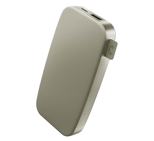 Fresh 'n Rebel Powerbank 12000mAh - USB-C in & Out - Schnelles Aufladen (Fast Charge 20W) - 6 Sicherheitsmerkmale - Tragbarer externer Akku für iPhone und Android (Dried Green)