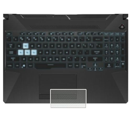 [2���Z�b�g] ClearView ASUS TUF Gaming A15 FA506 2024-26�N���f���p �J�[�{���� �^�b�`�p�b�h��p�ی�t�B���� ���{��
