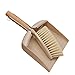 Cabilock 1 Set 2pcs Desktop Dustpan Compact Dustpan and Brush Table Crumb Brush Table Broom Outdoor Dustpan Cleaning for Household Use Home Cleaning Accessory Pp Handheld Flat Brush