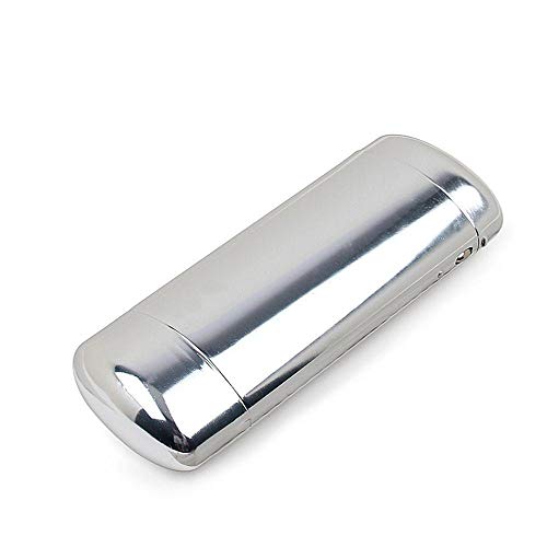 Preisvergleich Produktbild QLSGFBDIM Federmäppchen Brillenetui Brillenetui männlich Aluminium weiblich leicht Anti-Druck glänzend kreativ Feuerzeug Student Myopie Aufbewahrungsbox @ style12