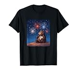 disfraz fuegos artificiales 4 Disfraz de Fuegos Artificiales de Verano con Oso Genial para Hombre y Mujer Camiseta